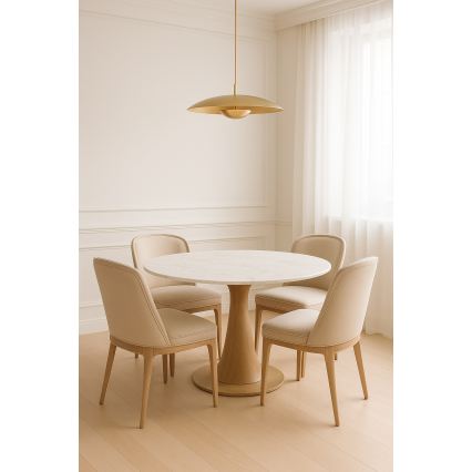 Argon 8869 - LED pakabinamas šviestuvas ant laido BOLTON LED/12,5W/230V 3000K auksinis