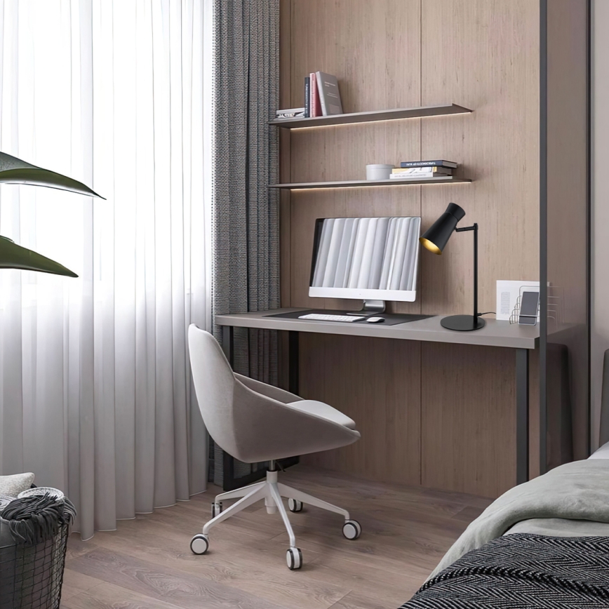 Argon 8875 - Stalinis šviestuvas LORD 1xE14/7W/230V juodas