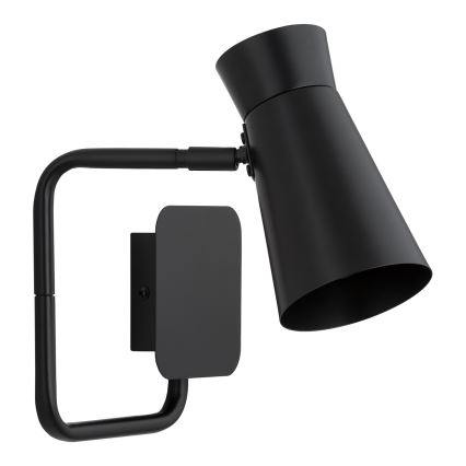 Argon 8880 - Sieninis šviestuvas LORD 1xE14/7W/230V juodas