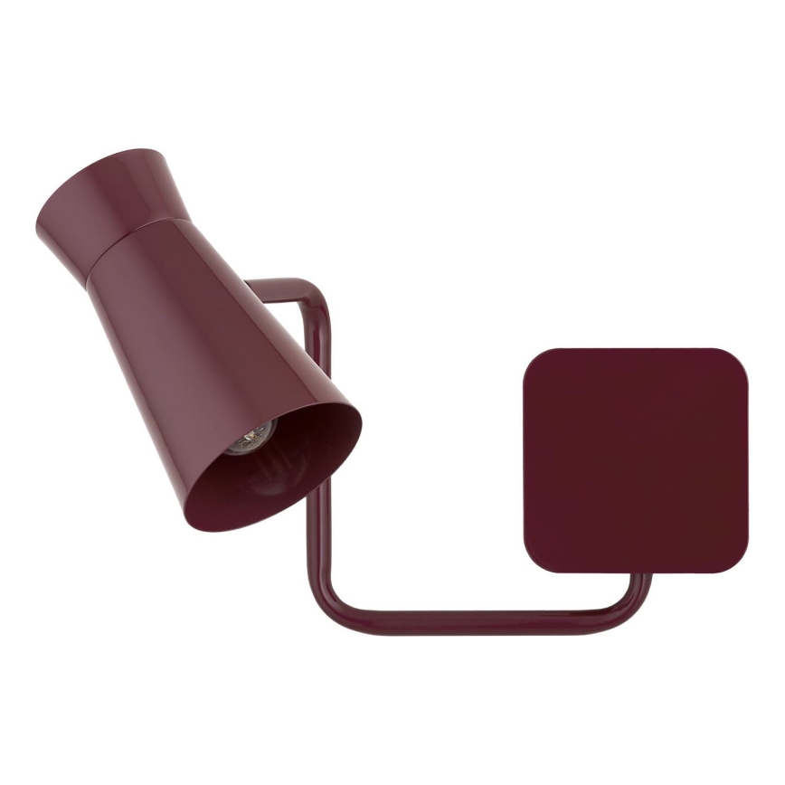 Argon 8881 - Sieninis šviestuvas LORD 1xE14/7W/230V vyno spalvos