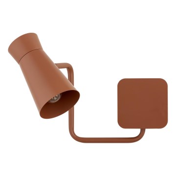 Argon 8882 - Sieninis šviestuvas LORD 1xE14/7W/230V terakotos spalvos