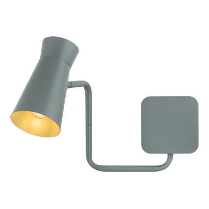 Argon 8883 - Sieninis šviestuvas LORD 1xE14/7W/230V pilkas