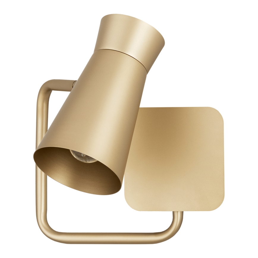 Argon 8884 - Sieninė lempa LORD 1xE14/7W/230V auksinė