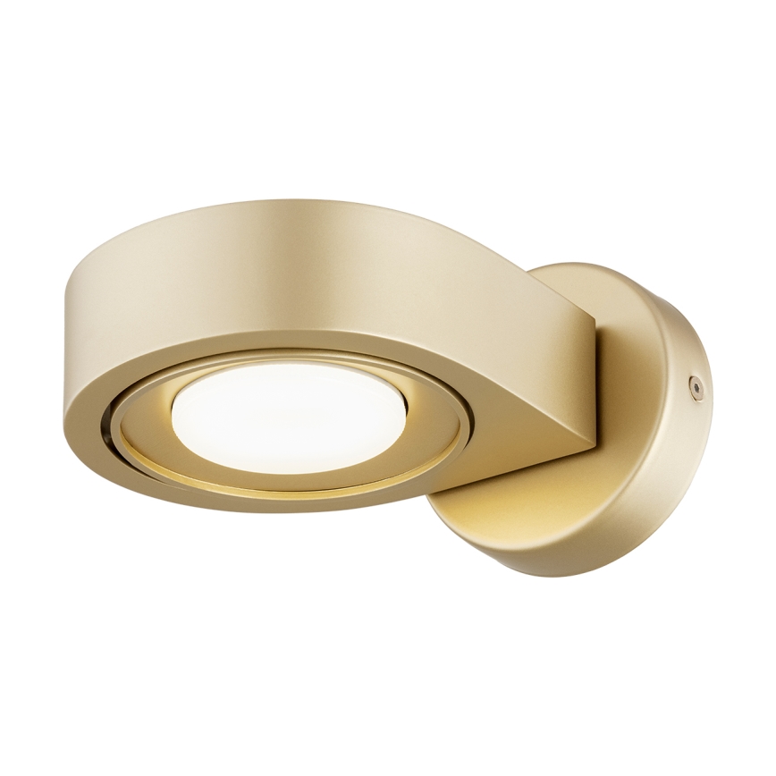 Argon 8899 - Sieninis šviestuvas LOTUS 1xGX53/12W/230V auksinis