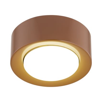 Argon 8916 - Lubinis šviestuvas ELORA 1xGX53/7W/230V skersmuo 11 cm terakotos spalvos