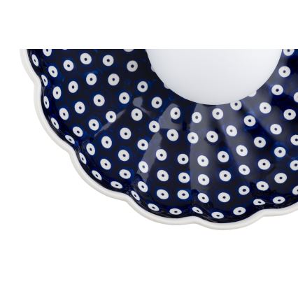 Argon 8933 - Sieninis šviestuvas BOLL 1xG9/6W/230V mėlyna