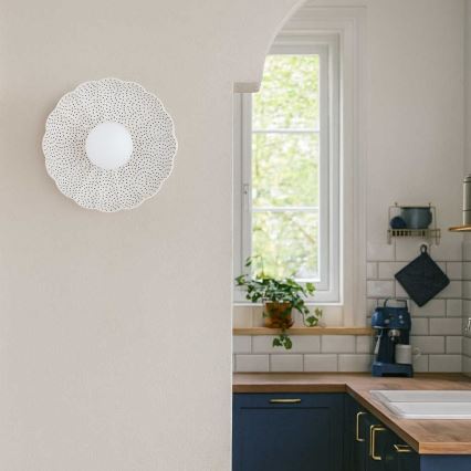 Argon 8934 - sieninis šviestuvas BOLL 1xG9/6W/230V baltas