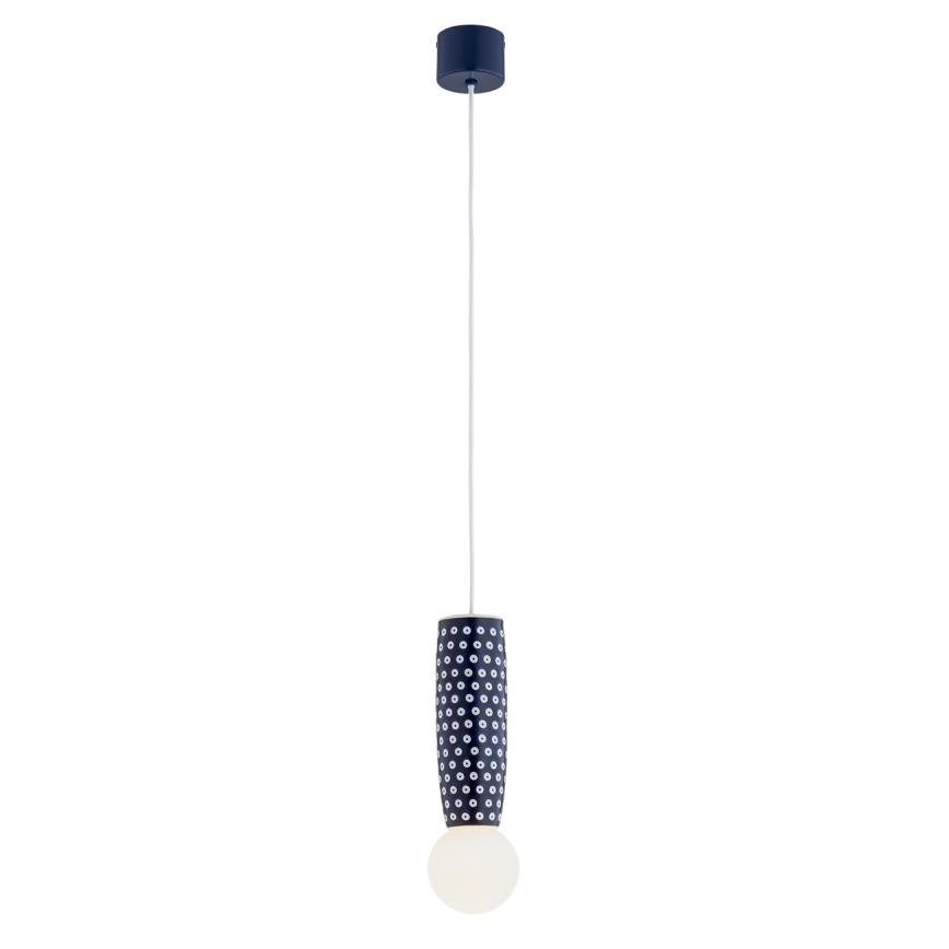 Argon 8937 - Pakabinamas šviestuvas su laidu BOLL 1xG9/6W/230V mėlynas