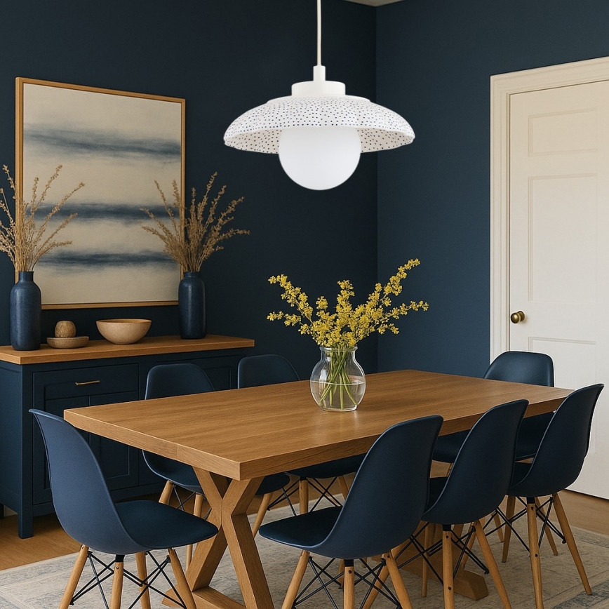 Argon 8947 - pakabinamas šviestuvas ant laido BOLL 1xG9/6W/230V baltas