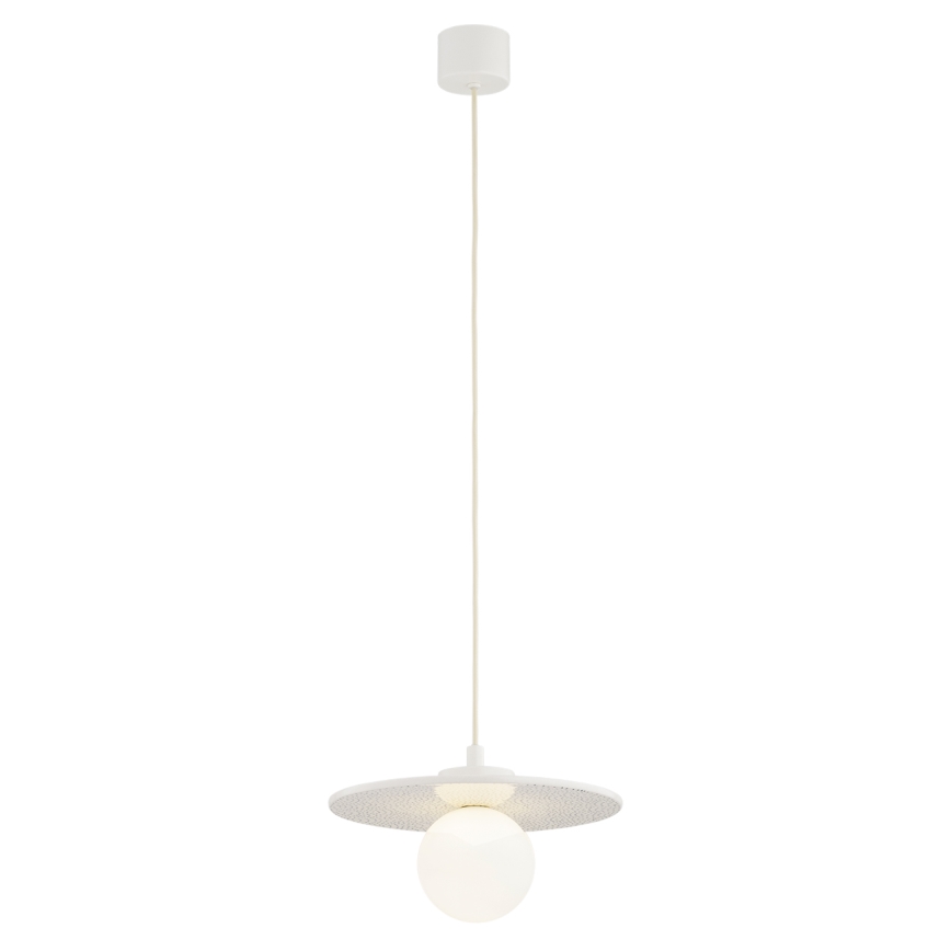 Argon 8949 - Pakabinamas šviestuvas ant laido BOLL 1xG9/6W/230V balta