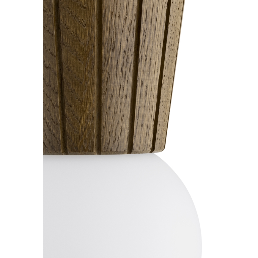 Argon 8974 - Vonios kambario lubų šviestuvas VOLANTE 1xG9/6W/230V IP44 skersmuo 12 cm ruda