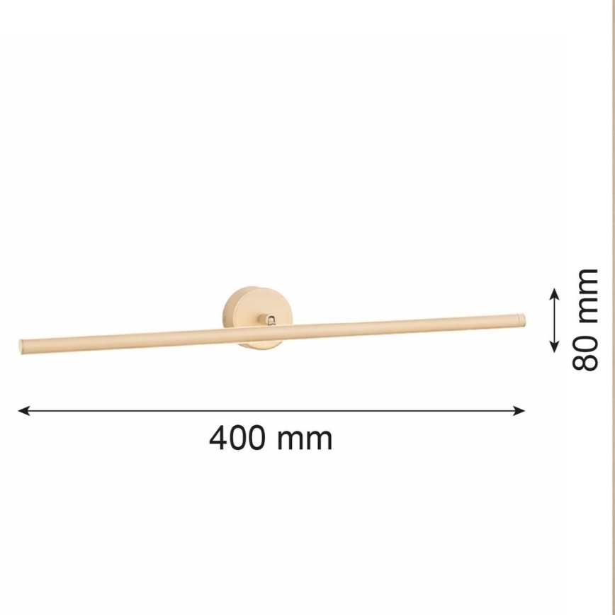 Argon 8992 - LED paveikslo šviestuvas MIRI LED/7,2W/230V 3000K 40 cm smėlio spalvos