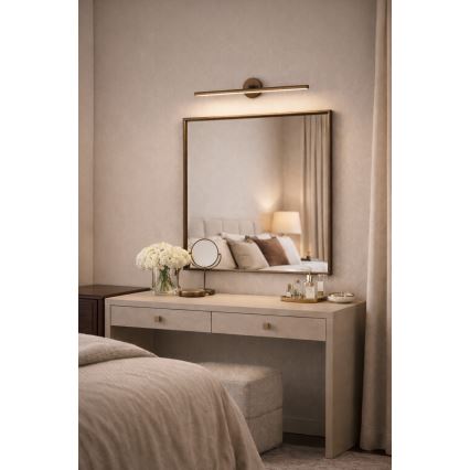 Argon 8993 - LED paveikslų šviestuvas MIRI LED/7,2W/230V 3000K 40 cm rudas