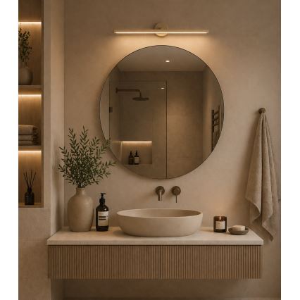 Argon 8994 - LED paveikslų šviestuvas MIRI LED/10,8W/230V 3000K 60 cm smėlio spalvos
