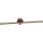 Argon 8995 - LED paveikslų šviestuvas MIRI, 10,8 W, 230 V, 3000 K, 60 cm, rudos spalvos