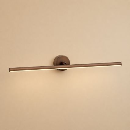 Argon 8995 - LED paveikslų šviestuvas MIRI, 10,8 W, 230 V, 3000 K, 60 cm, rudos spalvos