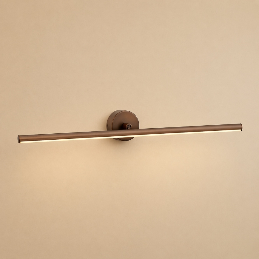 Argon 8997 - LED šviestuvas paveikslams MIRI LED/18W/230V 3000K 100 cm rudas