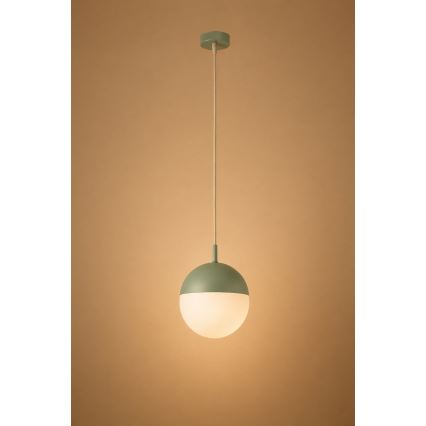 Argon 8999 - Lauko pakabinamas šviestuvas ant laido LIV 1xE27/15W/230V IP44 žalias