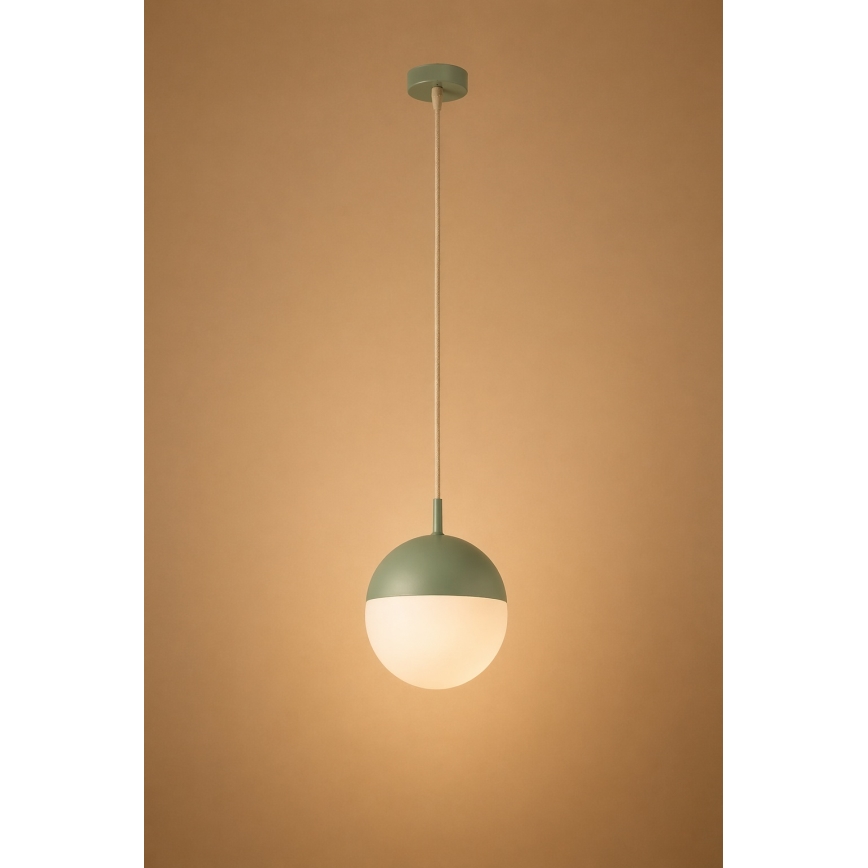 Argon 8999 - Lauko pakabinamas šviestuvas ant laido LIV 1xE27/15W/230V IP44 žalias