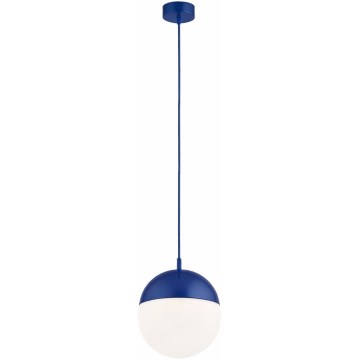 Argon 9000 - Lauko pakabinamas šviestuvas ant kabelio LIV 1xE27/15W/230V IP44 mėlynas