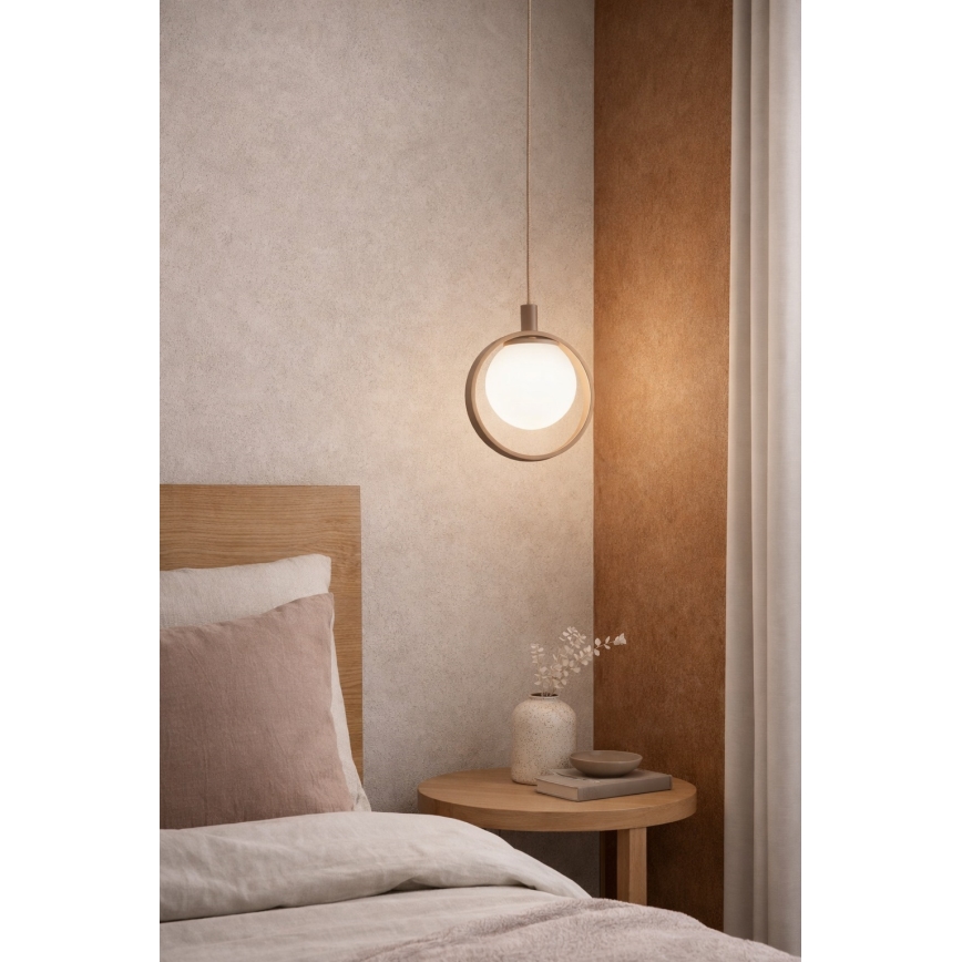 Argon 9003 - Pakabinamas šviestuvas SATUROS ant troso 1xG9/6W/230V