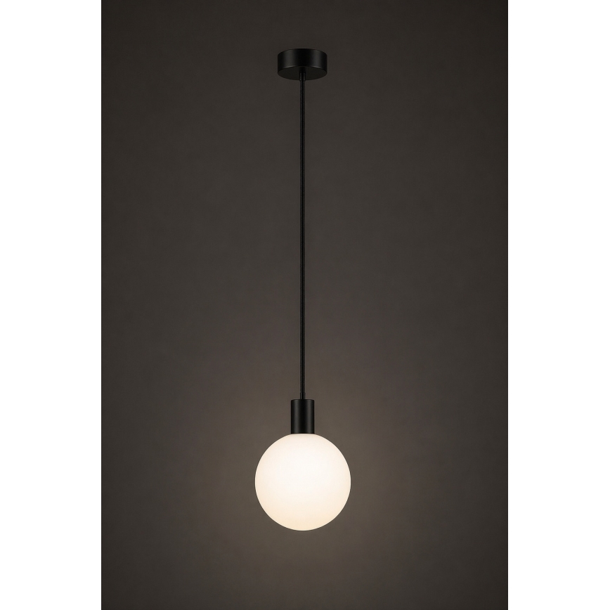 Argon 9005 - Lauko pakabinamas šviestuvas ant laido ORE 1xG9/6W/230V IP44 juodas