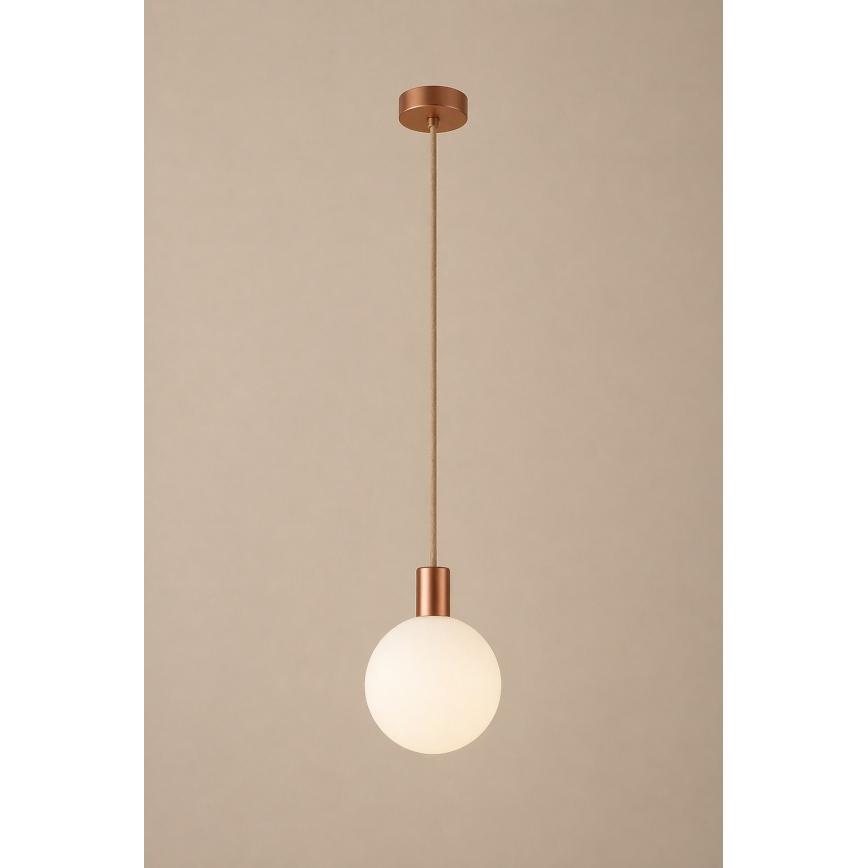 Argon 9006 - Lauko pakabinamas šviestuvas ant laido ORE 1xG9/6W/230V varinis