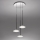 Artemide 0353030A - LED Reguliuojamas pakabinamas sietynas ORSA CLUSTER LED/22W/230V 3000K