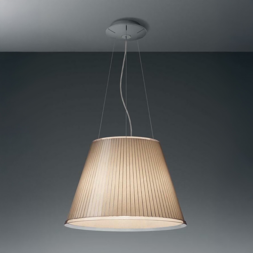 Artemide 1124020A - Pakabinamas sietynas CHOOSE MEGA 3xE27/12W/230V diametras 55 cm smėlio spalva
