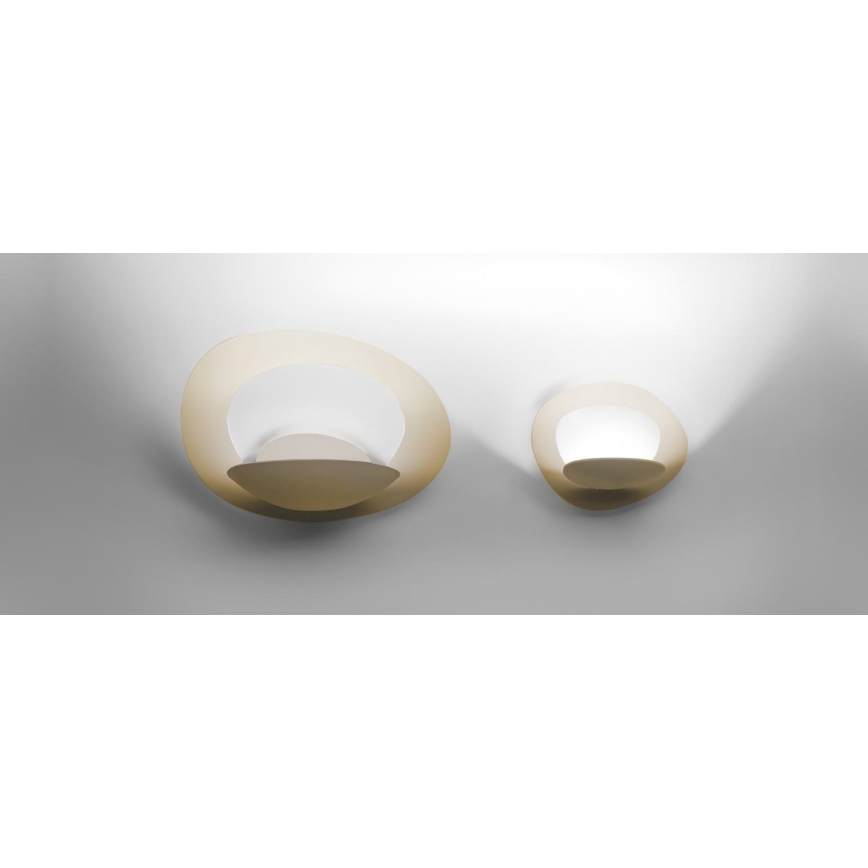 Artemide 1248020A - LED pritemdomas sieninis šviestuvas PIRCE LED/27W/230V 3000K auksas