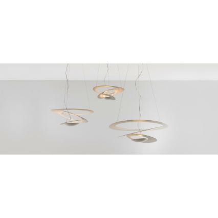 Artemide 1254110A - LED Reguliuojamas pakabinamas sietynas PIRCE LED/44W/230V 3000K balta
