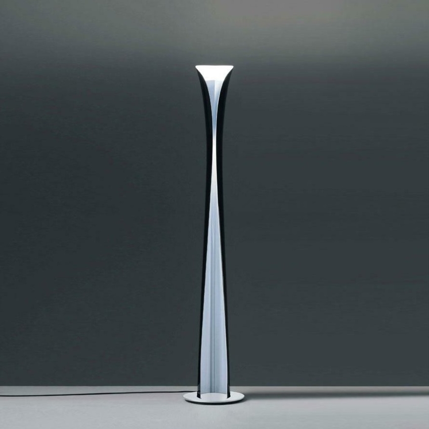 Artemide 1361010A - LED toršeras CADMO LED/44W/230V + 1xGU10/10W/230V juoda