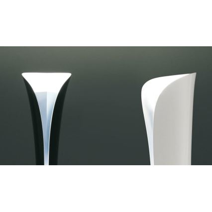 Artemide 1361010A - LED toršeras CADMO LED/44W/230V + 1xGU10/10W/230V juoda