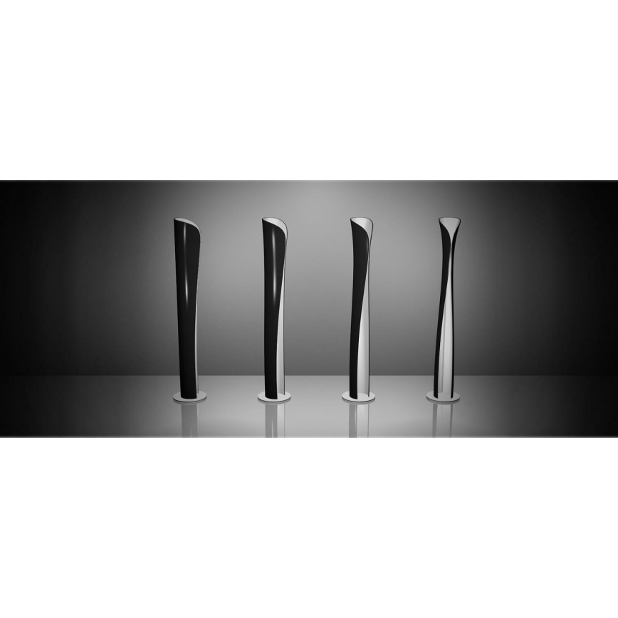 Artemide 1361010A - LED toršeras CADMO LED/44W/230V + 1xGU10/10W/230V juoda