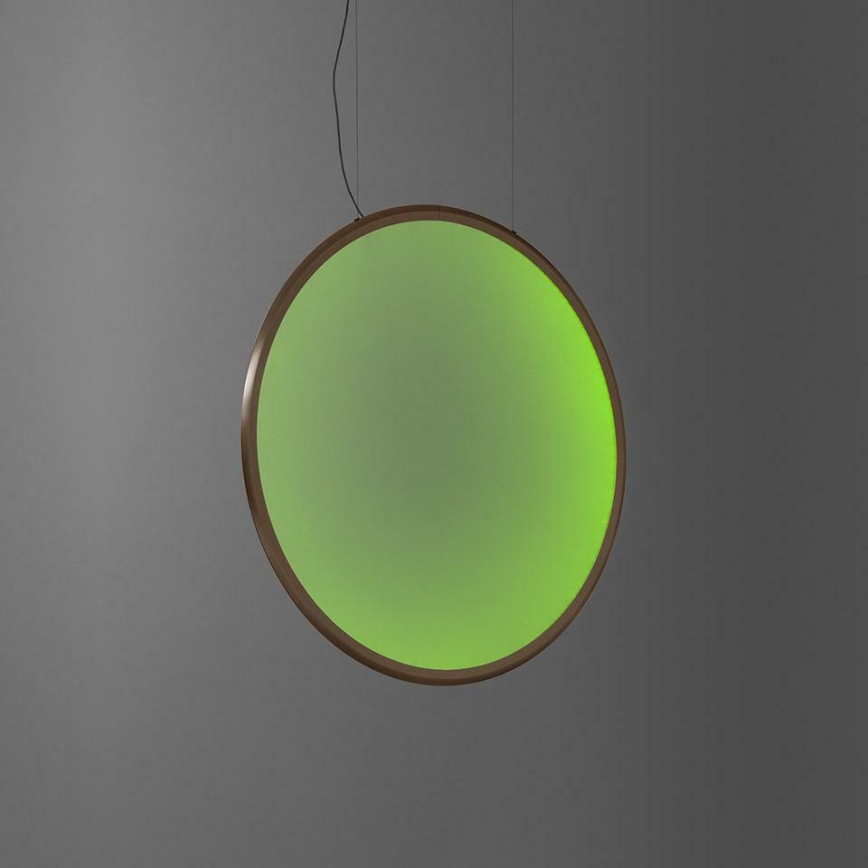Artemide 1992360APP - LED RGBW Reguliuojamas pakabinamas sietynas DISCOVERY LED/42W/230V 2700-6500K bronza