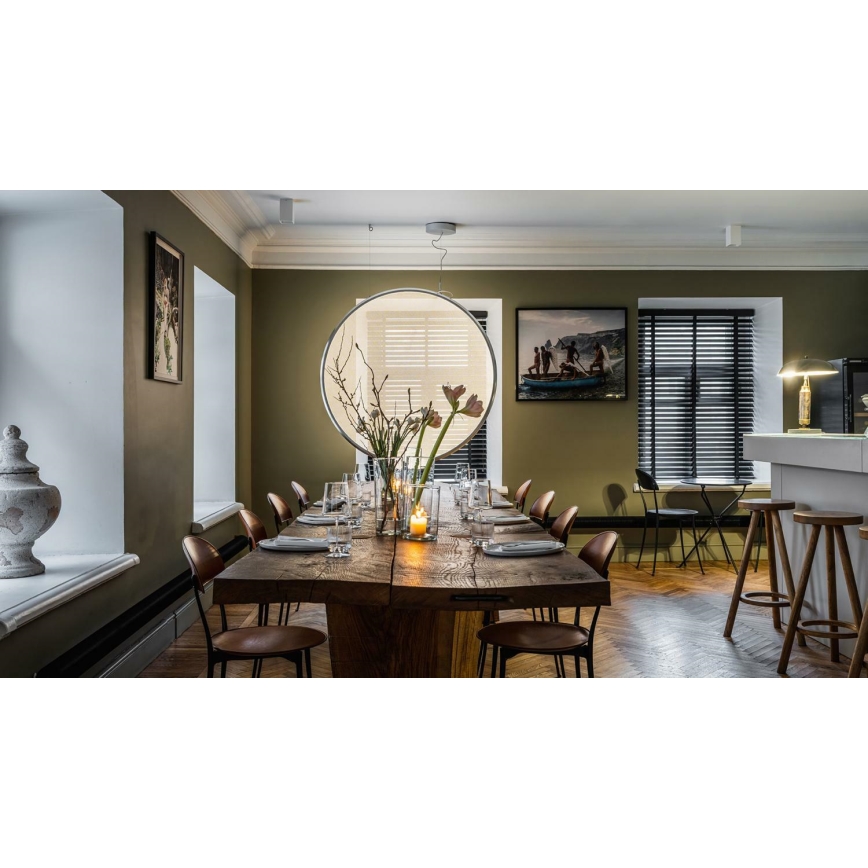 Artemide 1993010APP - LED Reguliuojamas pakabinamas sietynas DISCOVERY LED/60W/230V 3000K antracitas