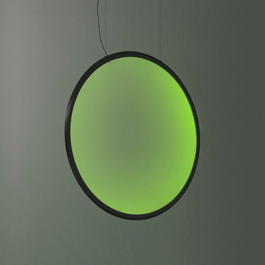 Artemide 1993330APP - LED RGBW Reguliuojamas pakabinamas sietynas DISCOVERY LED/59W/230V 2700-6500K juoda