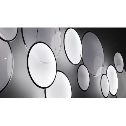 Artemide 1993330APP - LED RGBW Reguliuojamas pakabinamas sietynas DISCOVERY LED/59W/230V 2700-6500K juoda
