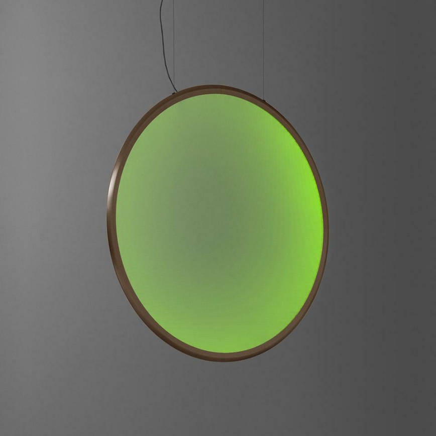 Artemide 1993360APP - LED RGBW Reguliuojamas pakabinamas sietynas DISCOVERY LED/59W/230V 2700-6500K bronza