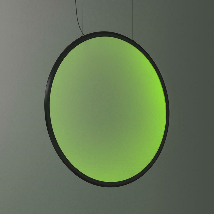 Artemide 1994330APP - LED RGBW Reguliuojamas pakabinamas sietynas DISCOVERY LED/79W/230V 2700-6500K juoda