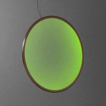 Artemide 1994360APP - LED RGBW Reguliuojamas pakabinamas sietynas DISCOVERY LED/79W/230V 2700-6500K bronza