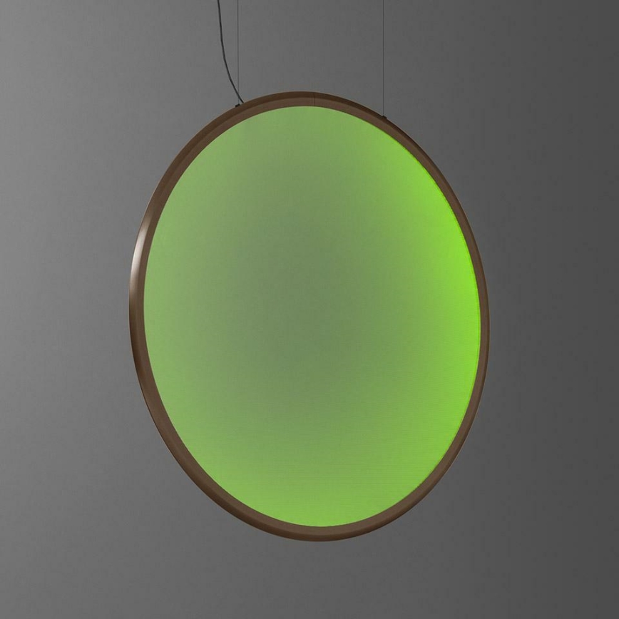 Artemide 1994360APP - LED RGBW Reguliuojamas pakabinamas sietynas DISCOVERY LED/79W/230V 2700-6500K bronza