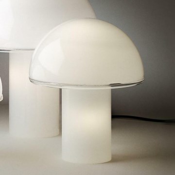 Artemide A006300 - Stalinis šviestuvas ONFALE 1xE14/5W/230V + 1xE27/13W balta