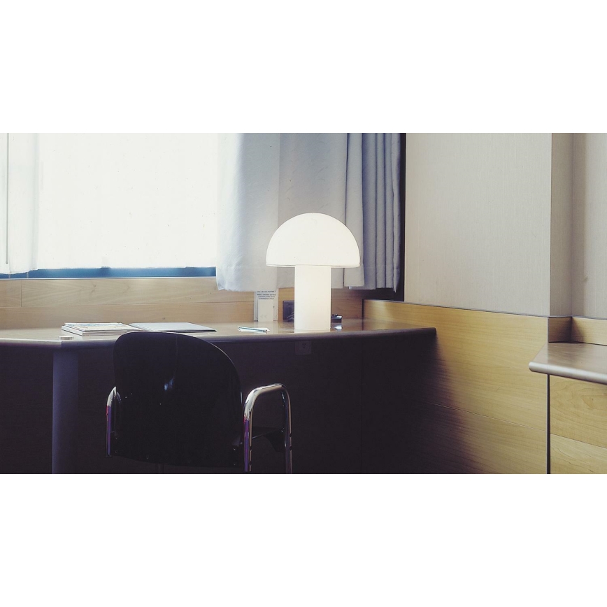 Artemide A006300 - Stalinis šviestuvas ONFALE 1xE14/5W/230V + 1xE27/13W balta