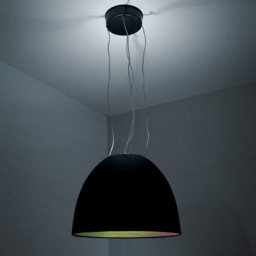 Artemide A243200 - LED Reguliuojamas pakabinamas sietynas NUR LED/80W/230V 3000K diametras 90 cm antracitas