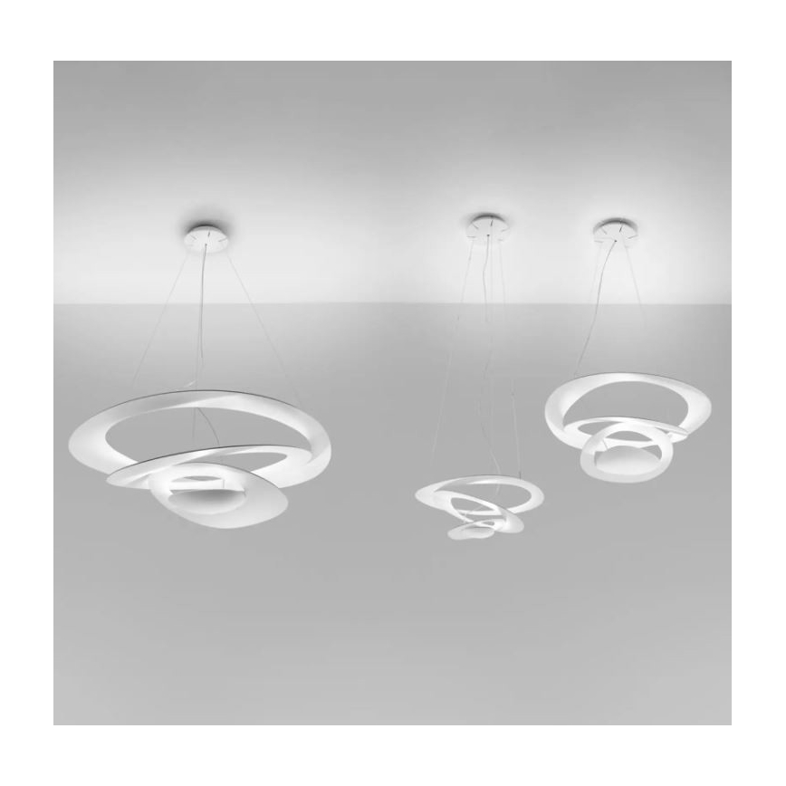 Artemide AR 1237010A - Pritemdomas, ant virvės kabinamas, lubinis šviestuvas PIRCE MINI 1xR7s/330W/230V
