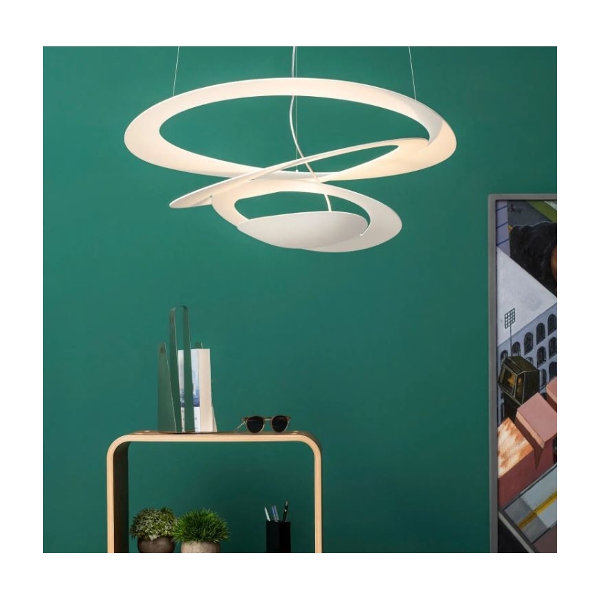 Artemide AR 1237010A - Pritemdomas, ant virvės kabinamas, lubinis šviestuvas PIRCE MINI 1xR7s/330W/230V