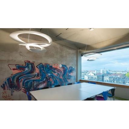 Artemide AR 1249010A - LED dimeriuojamas pakabinamas šviestuvas ant troselio PIRCE MICRO LED/27W/230V