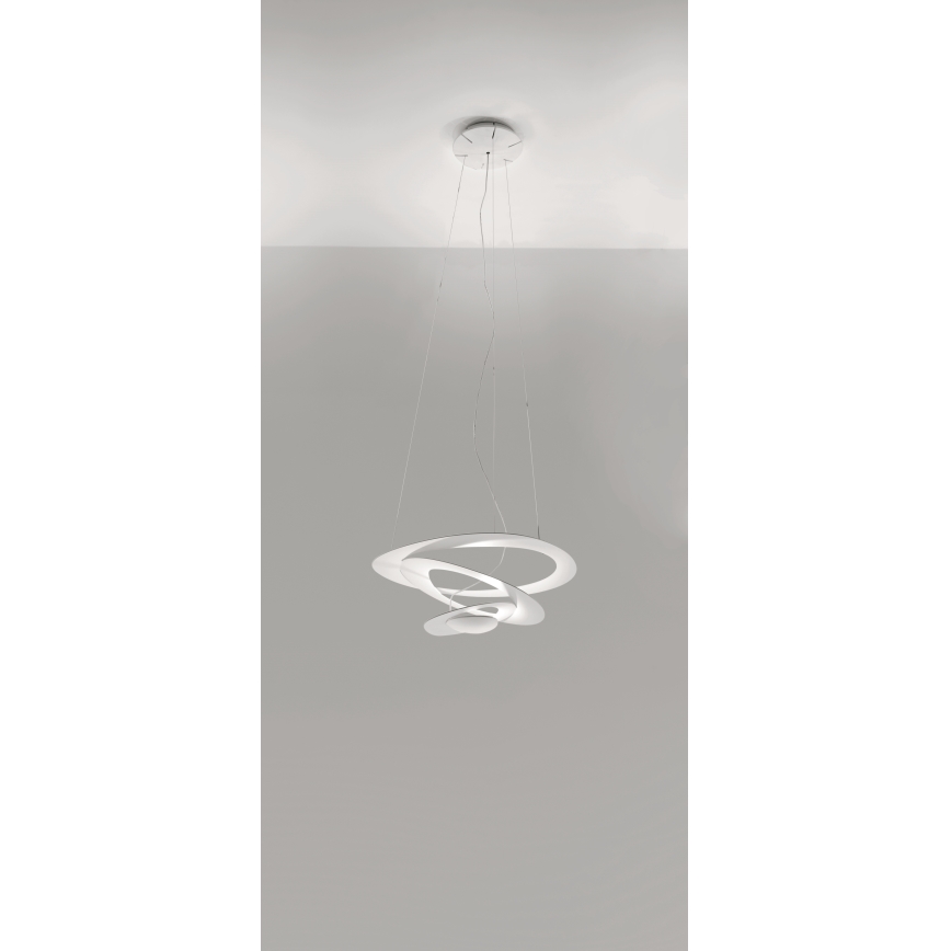 Artemide AR 1249010A - LED Pritemdomas, ant virvės kabinamas, lubinis šviestuvas PIRCE MICRO 1xLED/27W/230V