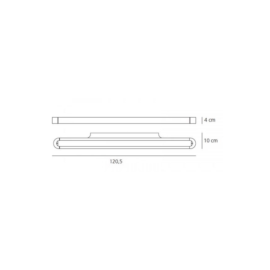 Artemide AR 1917010A - LED Sieninis šviestuvas TALO 120 1xLED/51W/230V